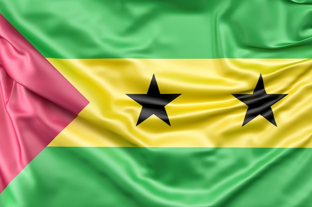 Flagge von Sao Tome und Principe