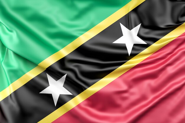 Flagge von St. Kitts und Nevis