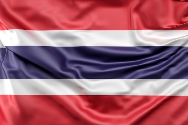 Kostenloses Foto flagge von thailand