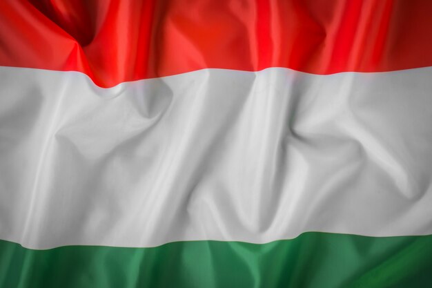 Flaggen von Ungarn.