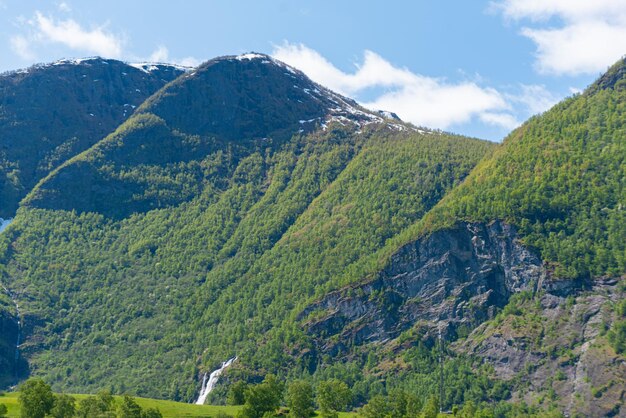 Kostenloses Foto flam-gebirge, norwegen, juni 6, 2023