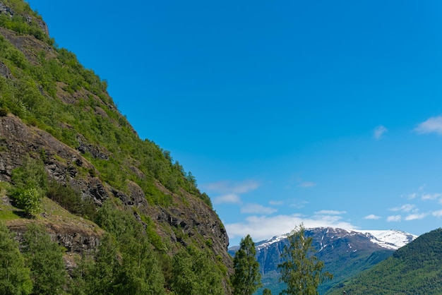 Flam-Gebirge, Norwegen, Juni 6, 2023