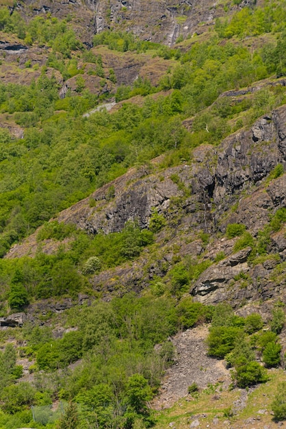 Flam-Gebirge, Norwegen, Juni 6, 2023