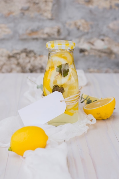 Flasche Limonade