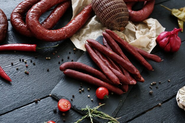 Fleisch mit Tomaten und Thymian