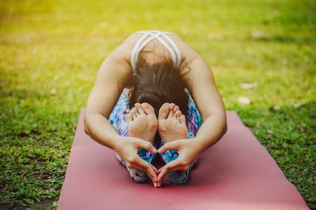 Flexibilität des Yoga