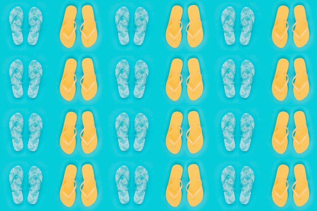 Flip-Flop-Muster für den Sommer