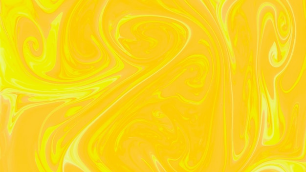 Flüssiger abstrakter gelber Marmorhintergrund