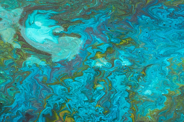 Kostenloses Foto flussblaue zeitgenössische acrylkunst