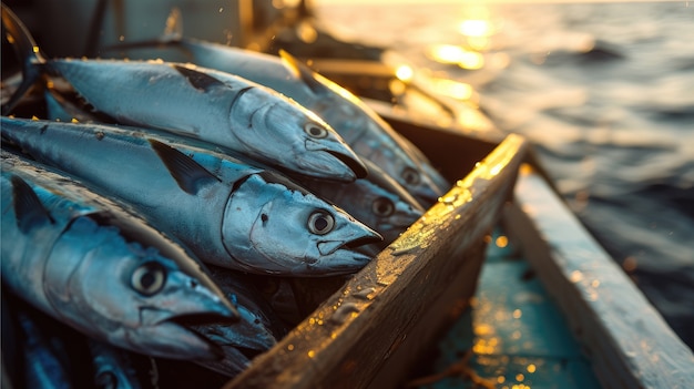 Fotorealistische Feier des Tages des wilden Thunfisches