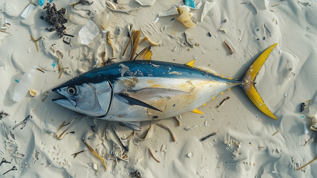 Fotorealistische Feier des Tages des wilden Thunfisches