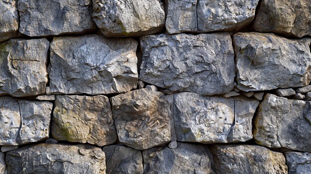 Fotorealistische Oberfläche der Steinmauer