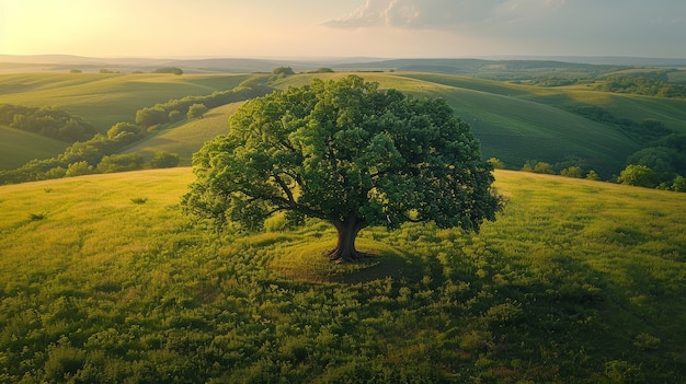 Kostenloses Foto fotorealistische sicht auf einen baum in der natur mit zweigen und stamm