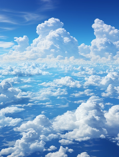 Fotorealistische Wolken