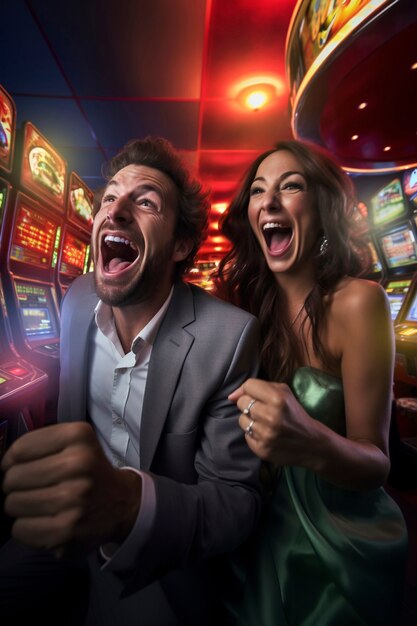 Fotorealistischer Casino-Lebensstil