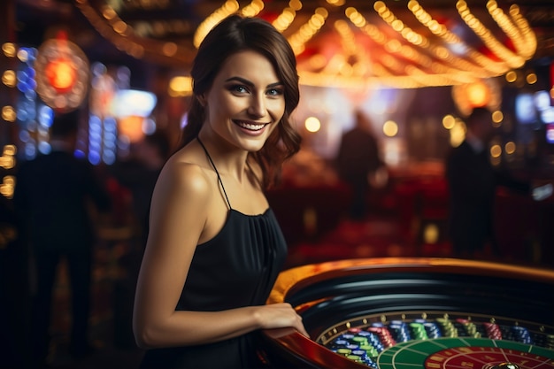 Kostenloses Foto fotorealistischer casino-lebensstil