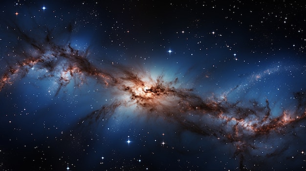 Fotorealistischer Galaxien-Hintergrund