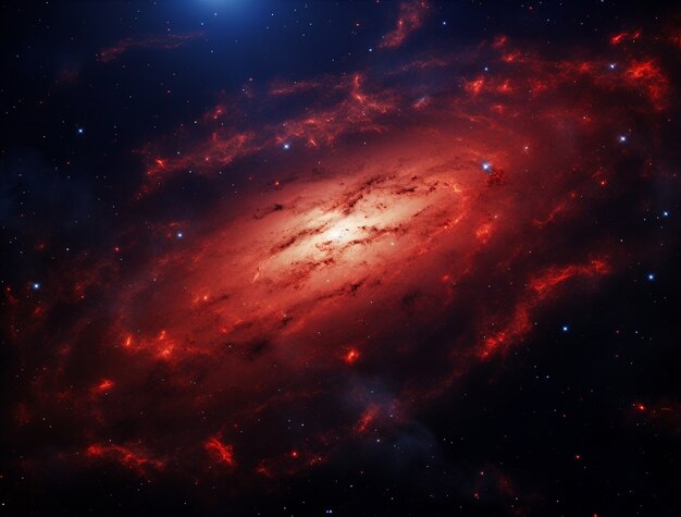 Fotorealistischer Galaxien-Hintergrund