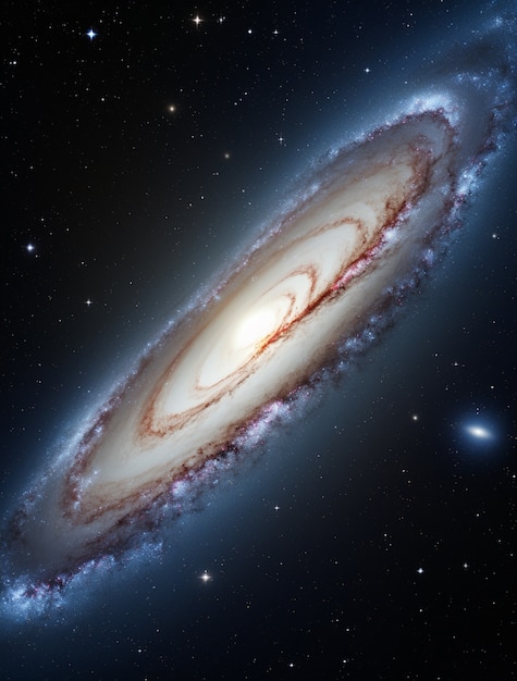 Fotorealistischer Galaxien-Hintergrund