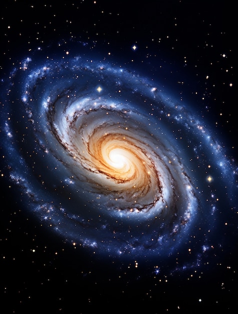 Fotorealistischer Galaxien-Hintergrund
