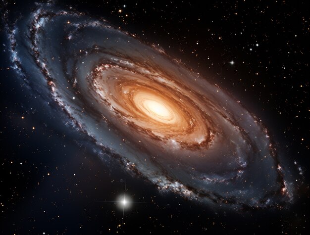 Fotorealistischer Galaxien-Hintergrund