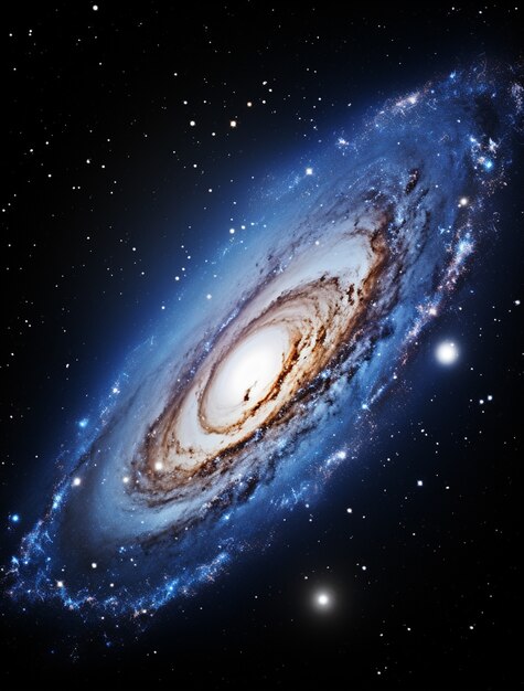 Fotorealistischer Galaxien-Hintergrund