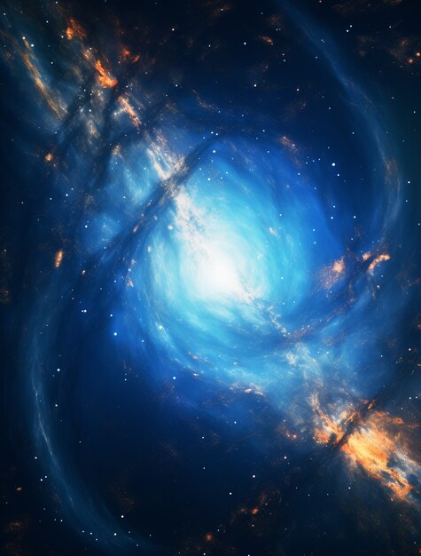 Fotorealistischer Galaxien-Hintergrund