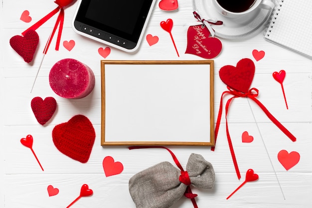 Frame und Valentinstag Sachen