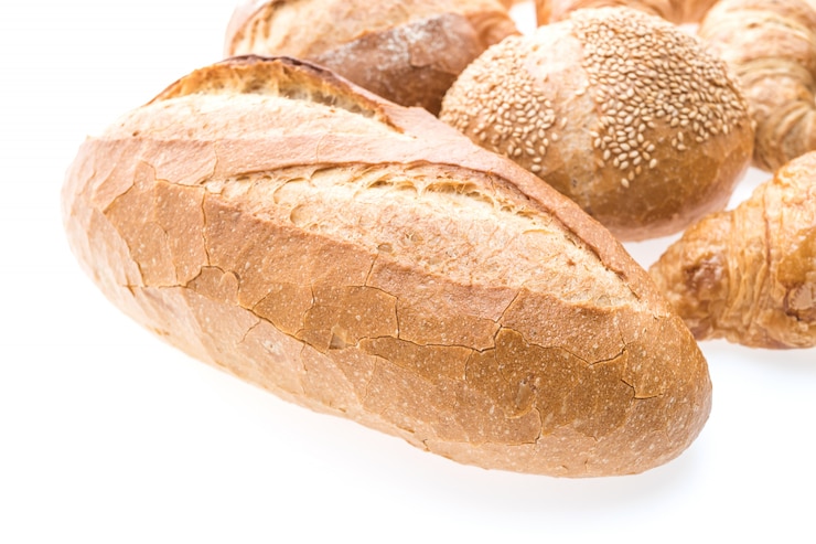 Kostenlose Foto französisches butterhörnchenbrot und -bäckerei