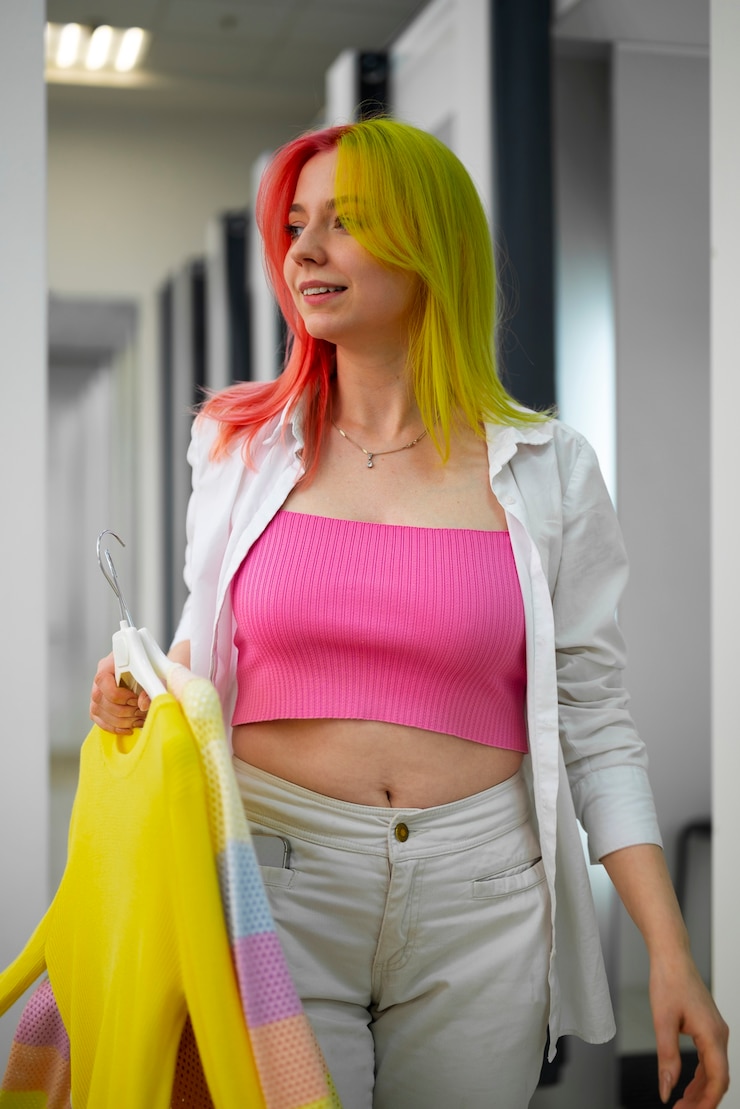 Kostenlose Foto frauen, die im einkaufszentrum einkaufen