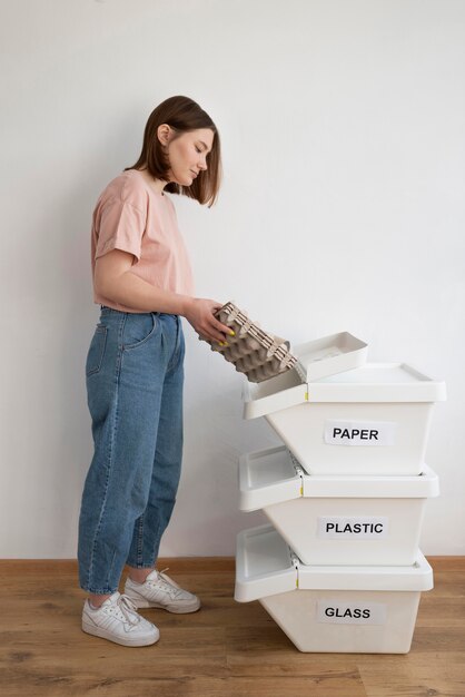 Frauenrecycling für eine bessere Umwelt