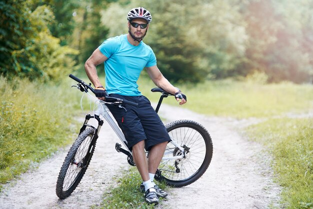 Freizeitbeschäftigung auf dem Fahrrad