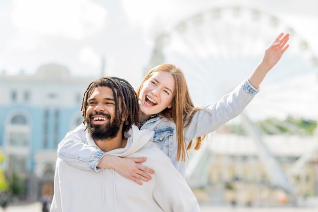 Freunde bei London Eye