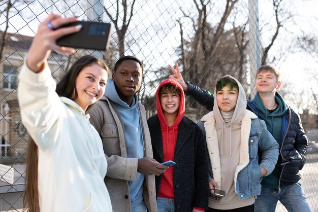 Freunde, die Zeit zusammen verbringen