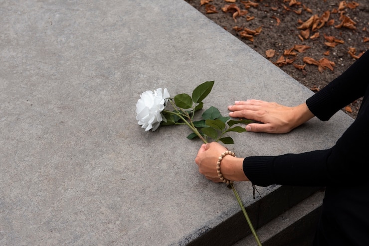 Kostenlose Foto friedhof hintergrundkonzept