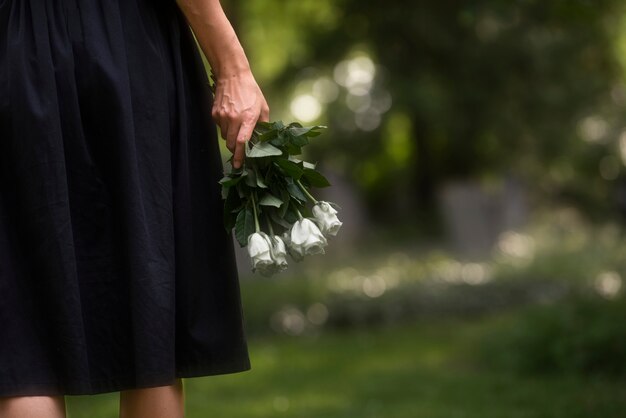 Friedhof Hintergrundkonzept