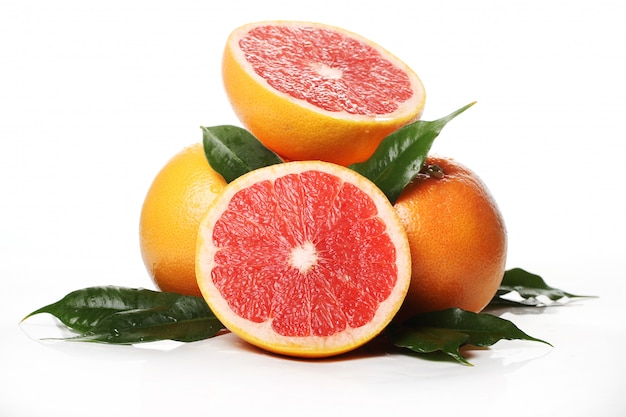 Kostenloses Foto frische grapefruits