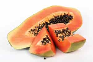 Kostenloses Foto frische papaya-frucht