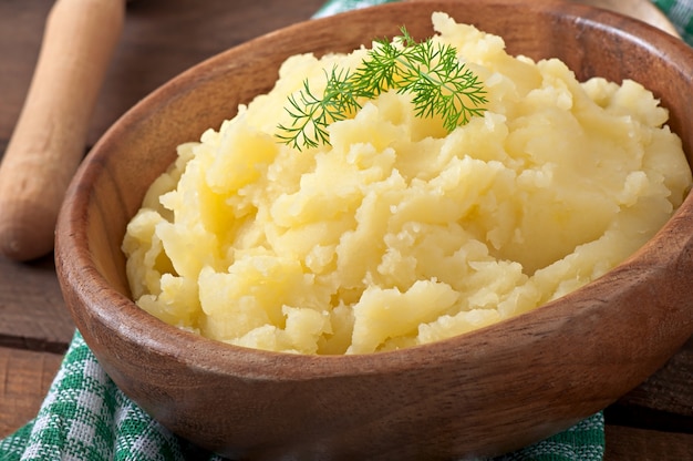 Frische und aromatische Kartoffelpüree