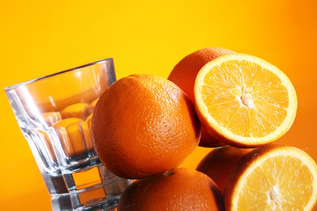 Frisches Orangensaftgetränk