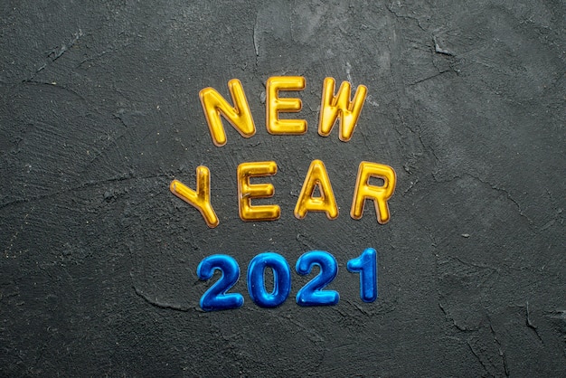 Frohes neues Jahr 2021 Nachricht