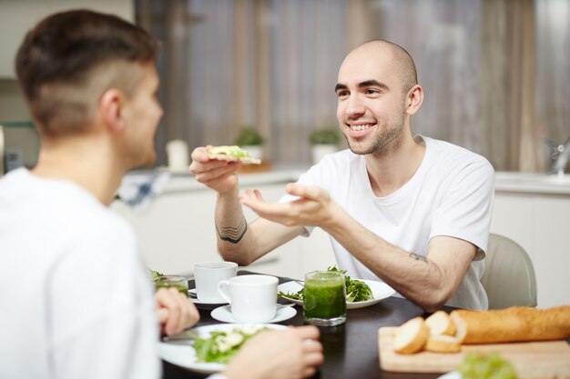 Kostenloses Foto frühstück für vegetarier