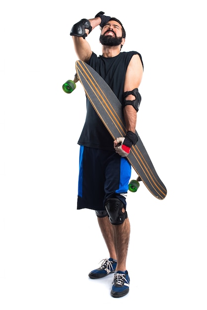 Frustrierter Skater