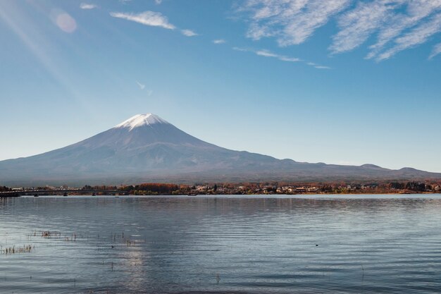 Fuji-Berg am Kawaguchiko See, Japan