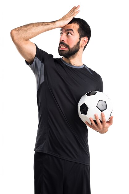 Fußballspieler hat Zweifel
