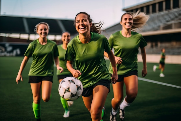 Fußballspielkonzept