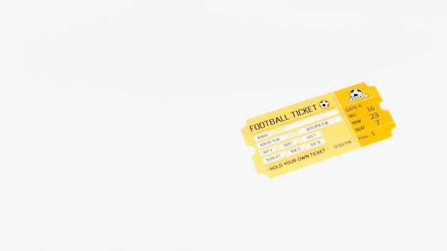 Fußballticket