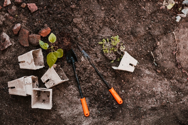 Kostenloses Foto gartenarbeit