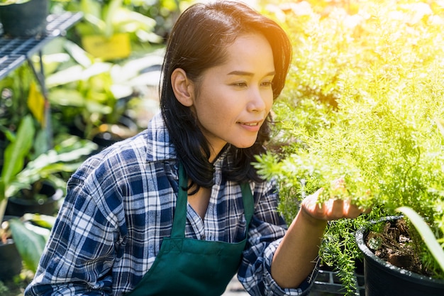 Gartenarbeit