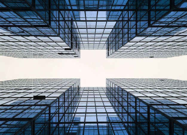 Gebäude-Geschäfts-Stadt-Bau-Geometrie